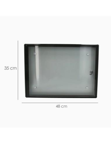 Tablon Anuncios Magnetico 48x35x5 cm.