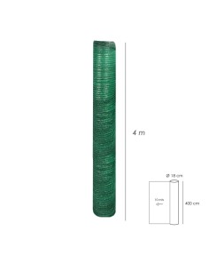 Malla Sombreo Rollo 4 x 50 metros, Reduce Radiación, Protección Jardín y Terraza, Regula Temperatura, Color Verde Claro 2