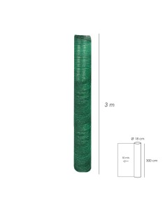 Malla Sombreo Rollo 3 x 50 metros, Reduce Radiación, Protección Jardín y Terraza, Regula Temperatura, Color Verde Claro 2