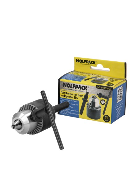 Adaptador Martillo SDS Plus A Portabrocas Ø 13 mm.mm. porta Brocas Con Llave, Adaptador Sds, Sds A Brocas