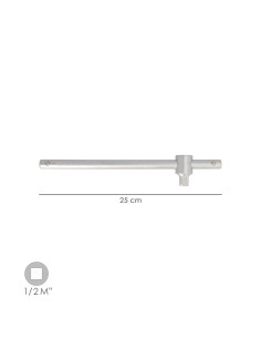 Mango Corredizo 1/2" Longitud 250 mm. 2