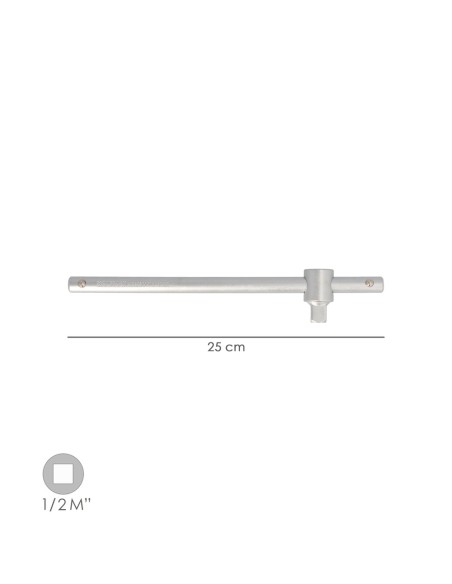 Mango Corredizo 1/2" Longitud 250 mm.