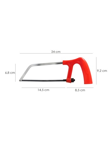 Arco Sierra Mini Con Hoja 145 mm.