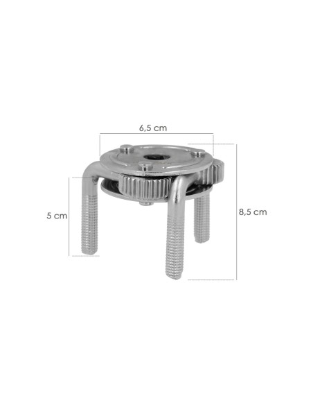 Llave Filtro Aceite Araña Universal Ø 8 A Ø 13,5 cm. llave Filtro 3 Garras, Llave Filtro Universal, Llave Filtro Coche / Moto