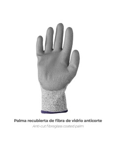 Guantes Anticorte Fibra De Vidrio Talla 9" 2
