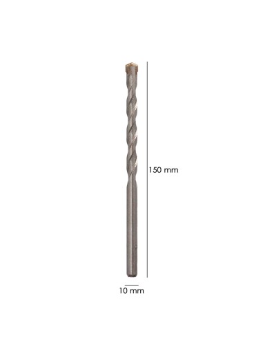 Broca Widia Piedra / Hormigón Ø 8 mm. Din 8039 Punta de Tungsteno.