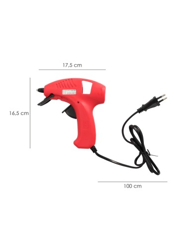 Pistola Termocolante Wolfpack-IDE 20w/ 7,5 mm Pequeña