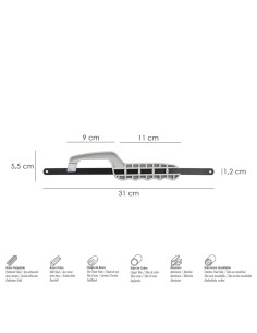 Mini Sierra Empuñadura Plastico Con Hoja 300 mm. Ajustable, Hoja Corte HSS, Serrucho, Segueta, Segueta, Mini Arco Sierra 2