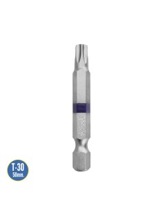 Puntas Largas Destornillador Torx T30 (2 Piezas). Acero S2 al Cromo Vanadio. Puntas Hexagonales, Destorpuntas, 2