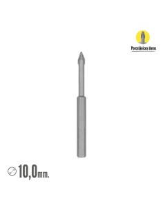 Broca Porcelanicos Duros Ø 10,0 mm. 2