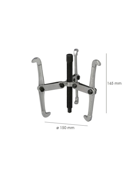 Extractores Interiores / Exteriores 3 Brazos Ø 150 mm. / 6" Extractor Paralelo, Extractor Rodamientos, Extractor Engranajes