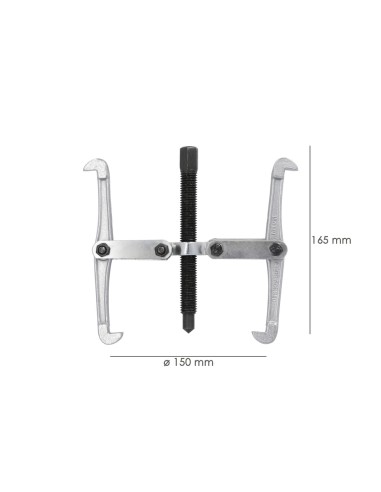 Extractores Interiores / Exteriores 2 Brazos Ø 150 mm. / 6" Extractor Paralelo, Extractor Rodamientos, Extractor Engranajes