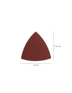 Lija Triangular Para Herramienta Multifuncion. Pack 20 Lijas 2