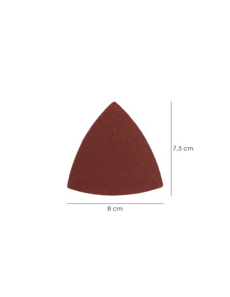 Lija Triangular Para Herramienta Multifuncion. Pack 20 Lijas