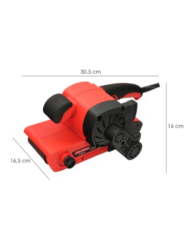 Lijadora De Banda 800 Watt. Con Aspiración Integrada