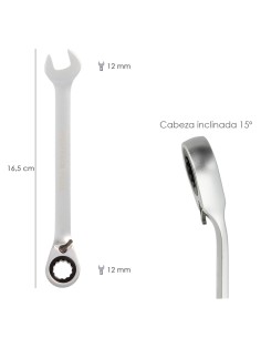 Llave Combinada Con Carraca 12 mm. DIN 3113 2