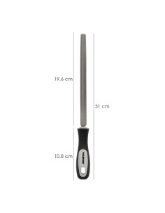 Lima Con Mango Triangulo Entrefina 8" 2