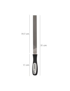 Lima Con Mango Paralela Entrefina 8" 2