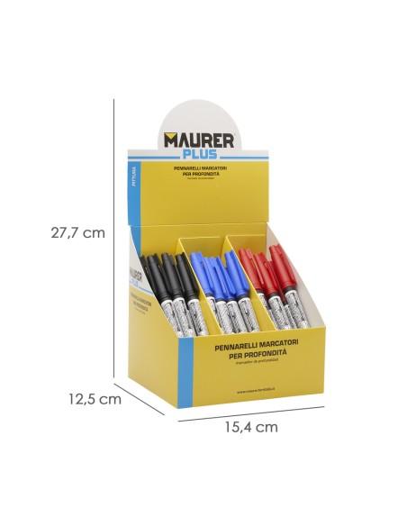 Expositor Marcador Punta Larga 24 Piezas