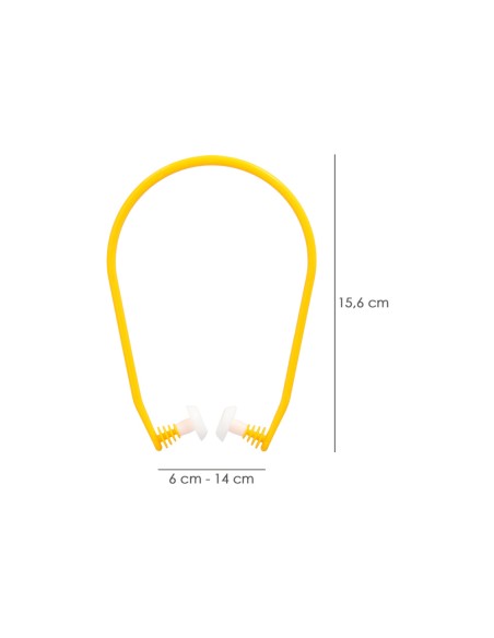 Tapones Oidos Con Banda SNR 19 DB.Protector Auditivo, Protector Ruido, Tapones Trabajar, Tapones Ruido Trabajo, Protección Oido,