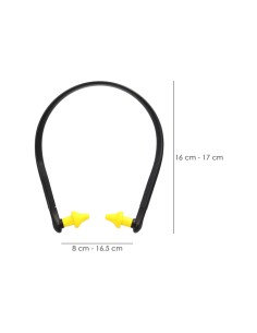 Tapones Oidos Con Banda SNR 26 DB.Protector Auditivo, Protector Ruido, Tapones Trabajar, Tapones Ruido Trabajo, Protección Oido, 2