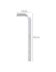 Llave Allen Larga Acero Cromo Vanadio Profesional 14,0 mm. Llave Hexagonal, Llave Allen Taller Mecanica, Llave Allen Bricolaje 2