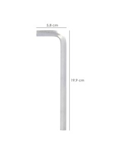 Llave Allen Larga Acero Cromo Vanadio Profesional 12,0 mm. Llave Hexagonal, Llave Allen Taller Mecanica, Llave Allen Bricolaje 2