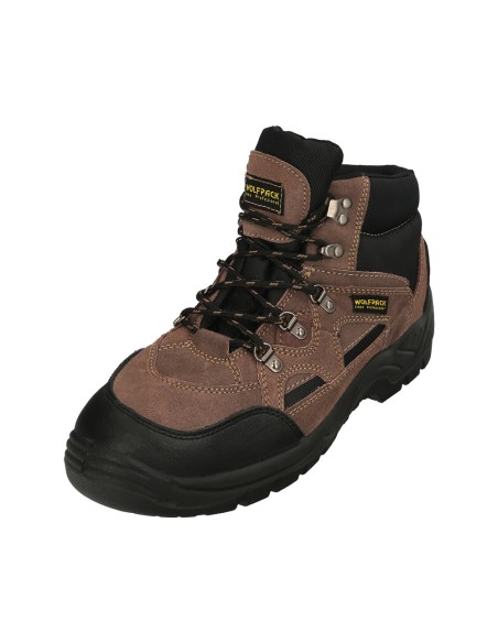 Botas Seguridad "Tiborx" S1P+SR+FO Talla 44 Puntera Reforzada, Suela Antiperforación Antideslizante. Botas Trabajo Seguridad