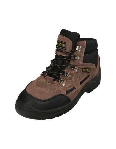 Botas Seguridad "Tiborx" S1P+SR+FO Talla 42 Puntera Reforzada, Suela Antiperforación Antideslizante. Botas Trabajo Seguridad