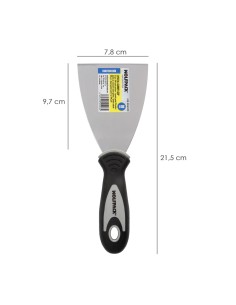 Espatula Mango Gummy Grip Hoja 80 mm. Espatula Yeso, Espatula Pintor, Espatula Masillas, Espatula Pladur, etc. 2