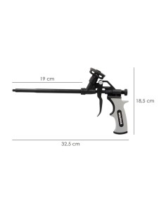 Pistola Para Espuma Poliuretano Recubriemiento Integro PTFE (Interior y Exterior) Pistola Calafatear, Rellenar, Sellar 2