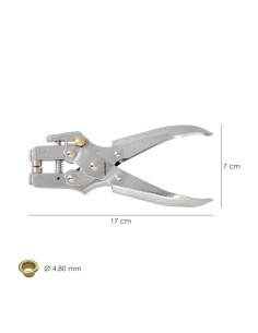 Alicates Para Ojetes Profesionales Con 50 Ojetes Pequeños 2