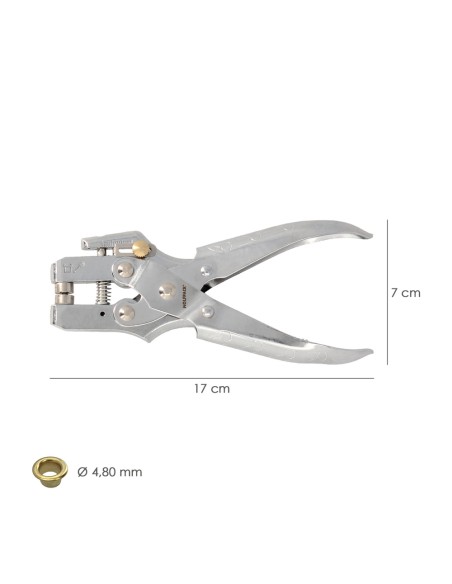 Alicates Para Ojetes Profesionales Con 50 Ojetes Pequeños