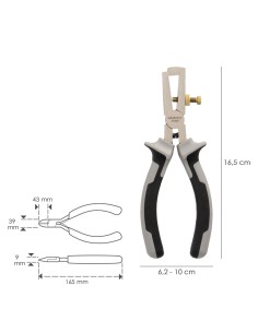 Pelacables 175 mm. acero Cromo Vanadio DIN-ISO 8979 Corta Cables, Pelador Cables, Cortador De Cables. 2