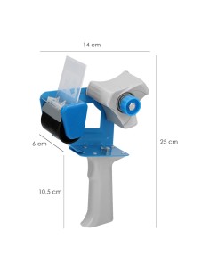 Flejadora Cinta Embalaje, Precintadora Manual, Dispensador cinta Adhesiva, Dispensador Cinta Embalaje. 2