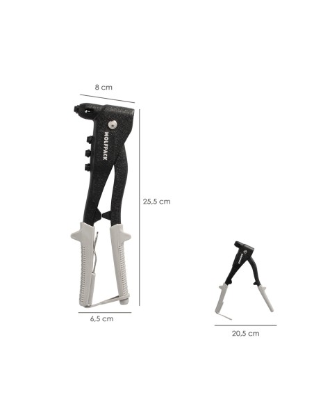 Remachadora Profesional Forjada 1 Mano