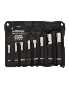 Juego Llaves Tubo Tubular Wolfapck 8 Piezas 2