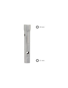 Llave Tubo Tubular 21x23 Fabricada en Acero Cromo Vanadio, Llave Grifería, Llave De Tubo Para Grifos, Llaves De Tubo Doble 2