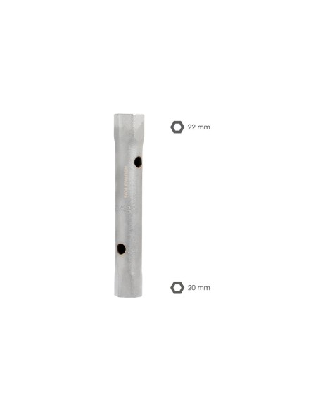 Llave Tubo Tubular 20x22 Fabricada en Acero Cromo Vanadio, Llave Grifería, Llave De Tubo Para Grifos, Llaves De Tubo Doble