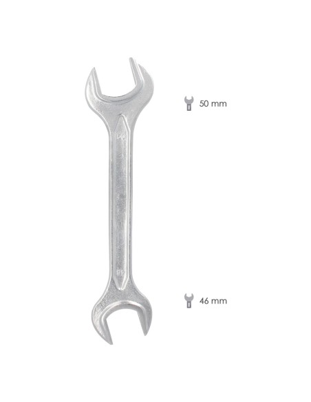 Llave Fija Plus Acero Cromo Vanadio 46x50 DIN 3110. Llave Fija, Llave Fija Doble