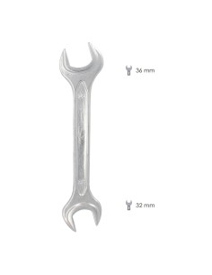 Llave Fija Plus Acero Cromo Vanadio 32x36 DIN 3110. Llave Fija, Llave Fija Doble 2