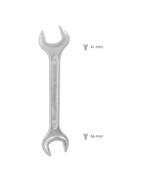 Llave Fija Plus Acero Cromo Vanadio 36x41 DIN 3110. Llave Fija, Llave Fija Doble