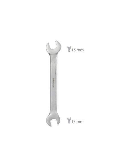 Llave Fija Plus Acero Cromo Vanadio 14x15 DIN 3110. Llave Fija, Llave Fija Doble