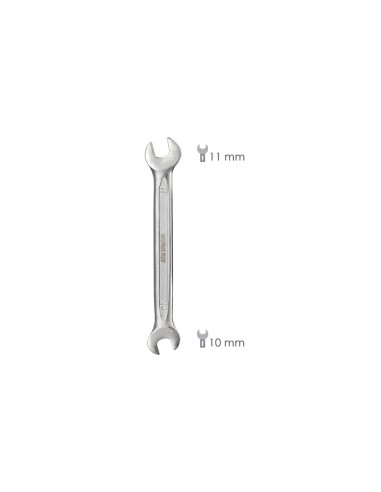Llave Fija Plus Acero Cromo Vanadio 10x11 DIN 3110. Llave Fija, Llave Fija Doble