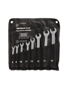 Juego Llaves Combinadas Wolfpack Plus 8 Piezas 2