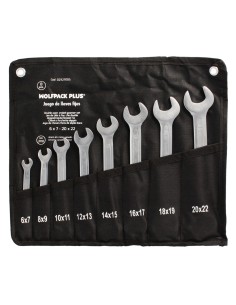 Juego Llaves Fijas Wolfpack Plus 8 Piezas 2