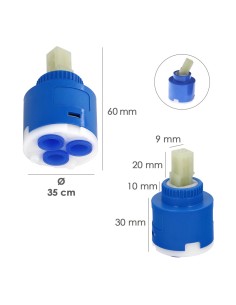Cartucho Ceramico Ø 35 mm. Recambio Monomandos Oryx 2