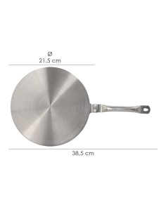 Adaptador Para Induccion / Vitroceramica Ø 21.5 cm. 3 Capas Acero Inoxidable / Aluminio 2