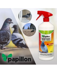 Repelente Palomas y Pajaros (750 ml.) Repelente / Ahuyentador aves, repelente pajaros, ahuyentador aves ventanas, tejados, etc. 2