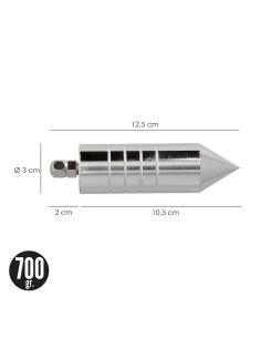 Plomada Profesional Nuez Iman 700 gramos 2